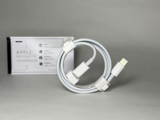 Cable de carga rápida estilo Apple (Lightning / Tipo C a Tipo C)